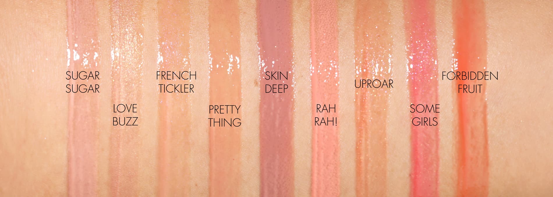 Marc jacobs hi shine lip lacquer swatches online