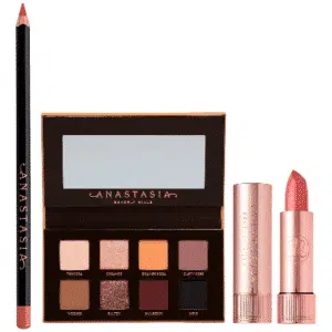 Anastasia Beverly Hills - Soft Glam Deluxe Trio Paleta Cieni Pomadka Konturówka do Ust