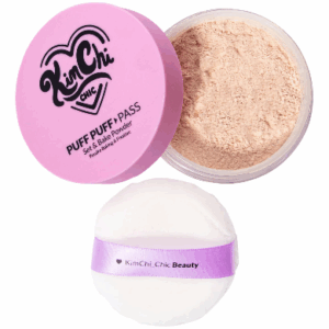 Kim Chi Beauty - Puff Puff Pass Set Bake Powder Puder Sypki 03 Translucent